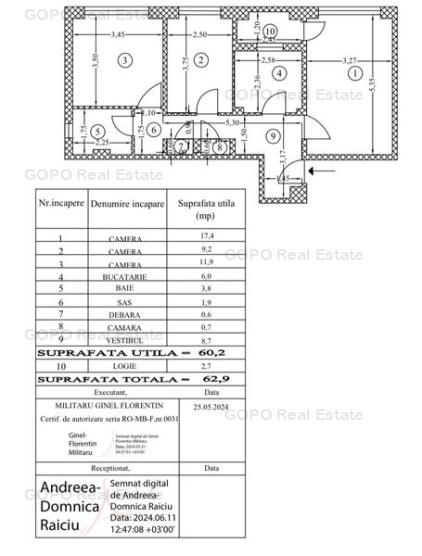 Apartament 3 camere Soseaua Pantelimon