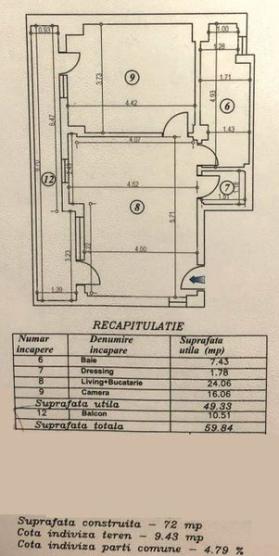 Apartament Modern 2 Camere cu Terasa 10mp Băneasa-Aviației