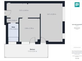 Apartament 2 camere cu terasa Lac Chitilia Parc Dendrologic