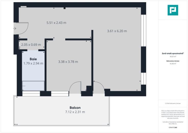 Apartament 2 camere cu terasa Lac Chitilia Parc Dendrologic