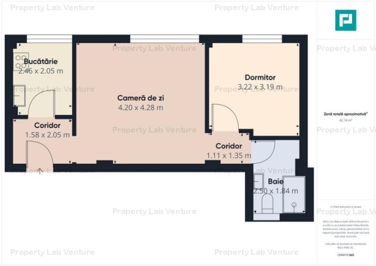 Apartament renovat la 1 minute de Metrou Piata Romana