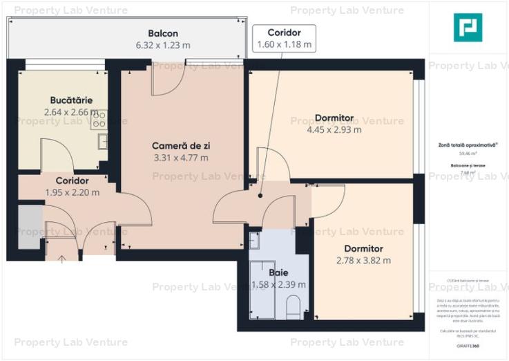 Apartament 3 camere la 8 minute de metrou Iancului