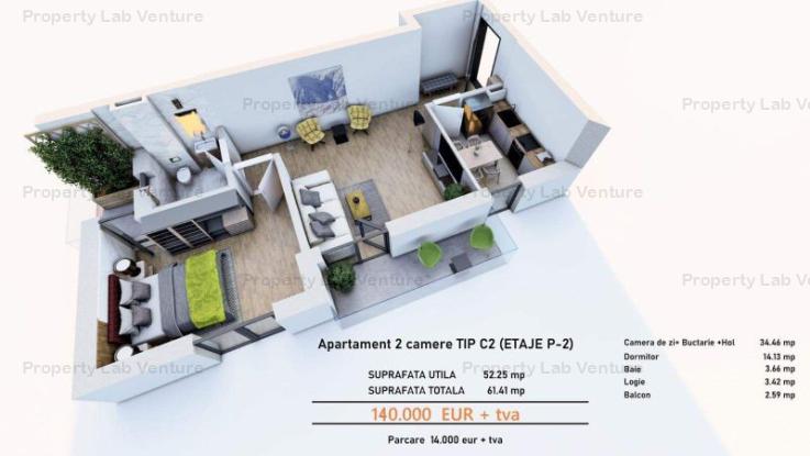 Apartament Modern cu 2 Camere în Mihai Bravu, Vitan - Construcție 2024