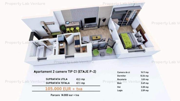 Apartament Superb cu 2 Camere în Mihai Bravu, Vitan - Construcție 2024