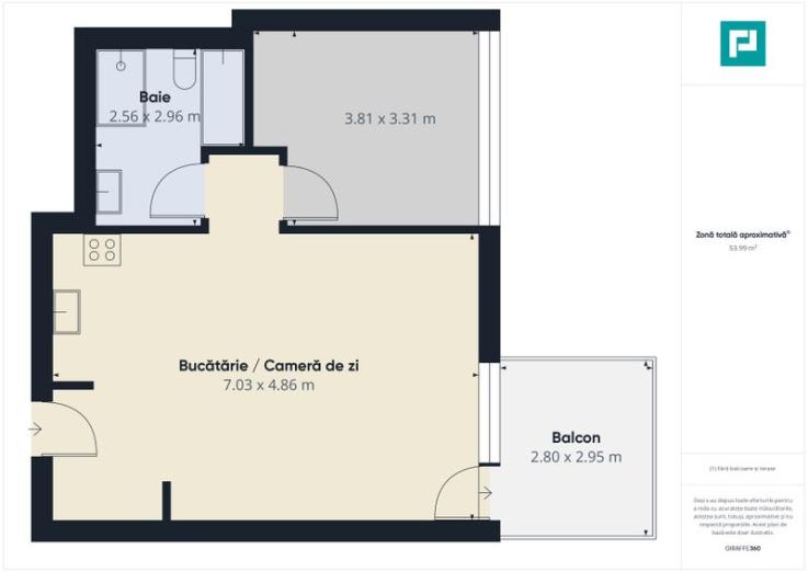 Apartament 2 camere, Barbu Văcărescu (ONE Verdi Park)