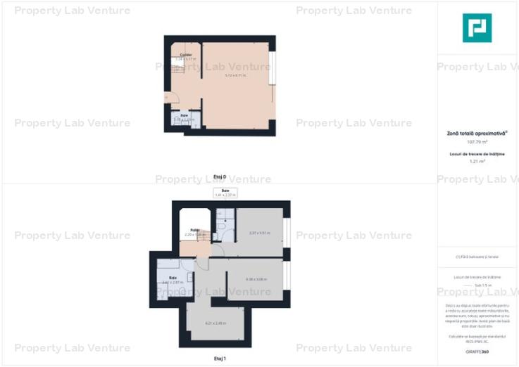 Apartament 3 camere nou la 2 min.  de Cambridge School of Bucharest