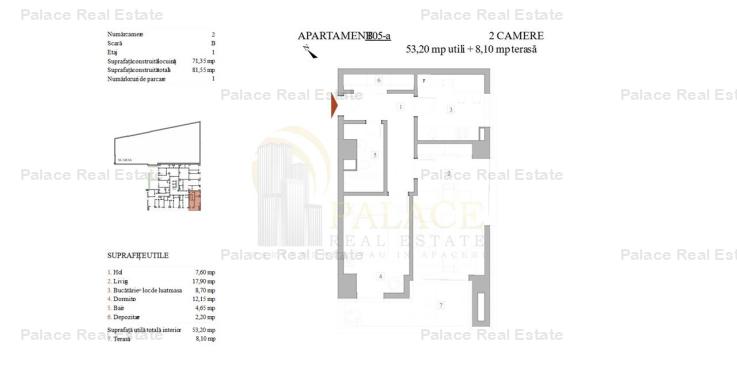 Vanzare apartament 2 camere, Gara, Iasi