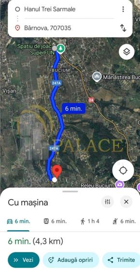 Vanzare teren constructii 833mp, Bucium, Iasi