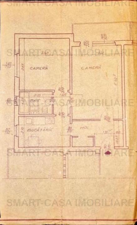 Apartament 2 camere decomandat Tatarasi