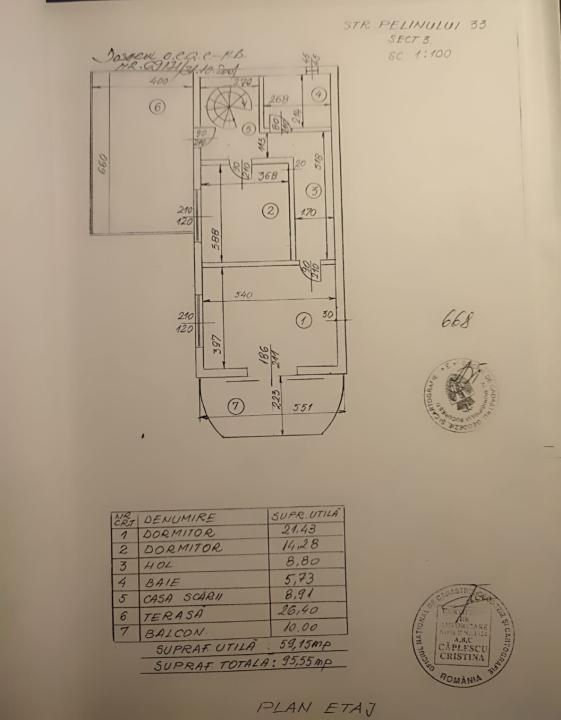 Vitan de vanzare vila P+1+M 5 camere 