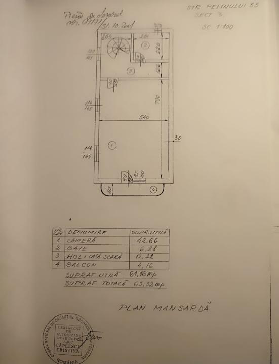 Vitan de vanzare vila P+1+M 5 camere 