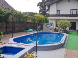 Afumati vila 8 camere , teren 1300 mp , piscina 