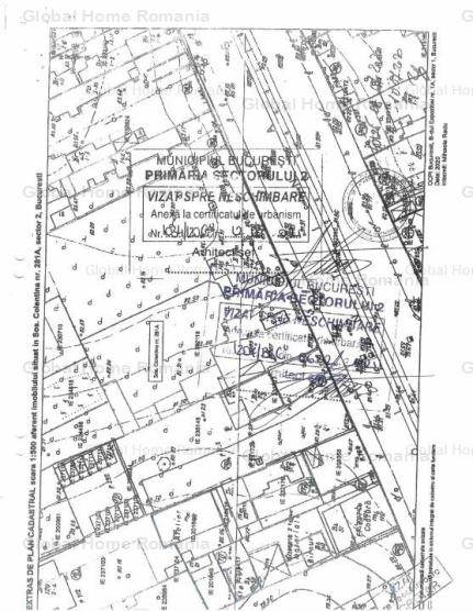 Teren Stradal 1268MP - Deschidere 25ML - M3 | Sos Colentina | Cert Urbanistic