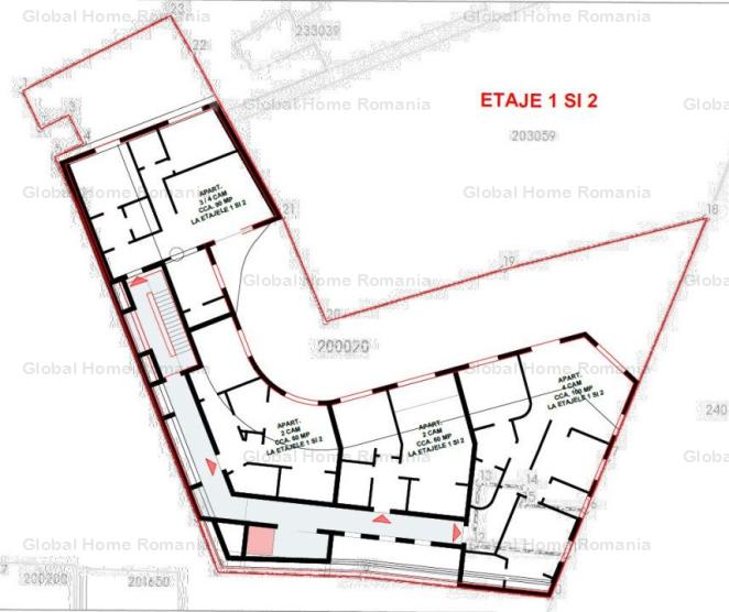 Teren 800MP-Deschidere 27ML | Piata Gemeni - Vasile Lascar | 2580MP Construibili