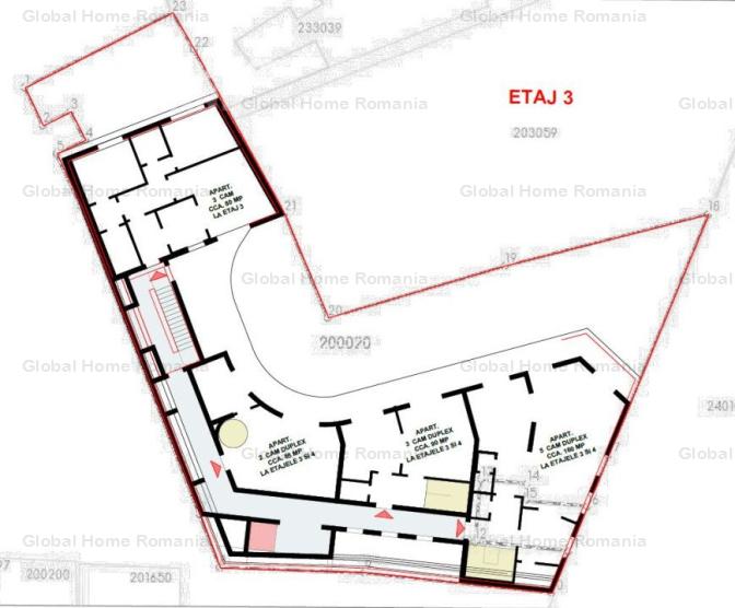 Teren 800MP-Deschidere 27ML | Piata Gemeni - Vasile Lascar | 2580MP Construibili