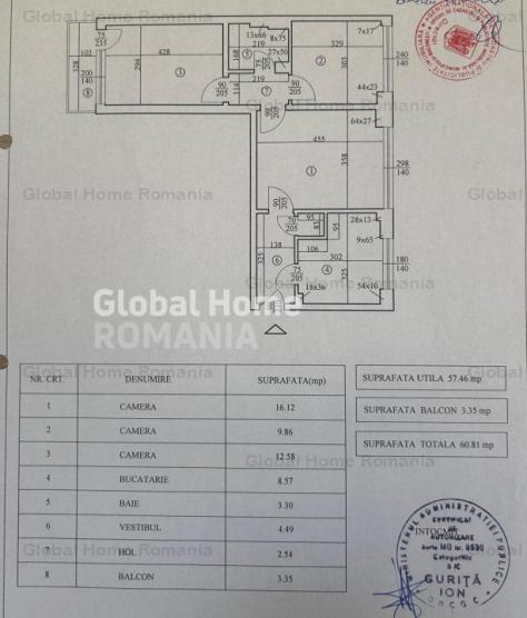 Apartament 2 camere | Metrou Stefan cel Mare-Obor | Renovat | Mobilat | Balcon