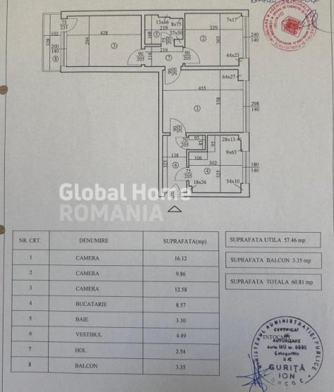 Apartament 2 camere | Metrou Stefan cel Mare-Obor | Renovat | Mobilat | Balcon