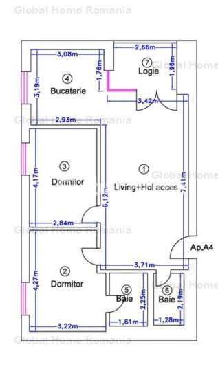 Apartament 3 camere 75 MP | Zona Nord-Pipera | Avalon Estate | Parcare