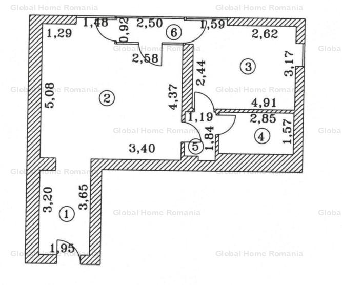 Apaprtament 2 Camere 60 MP | Zona de nord - Aviatiei | Win Herastrau | Parcare