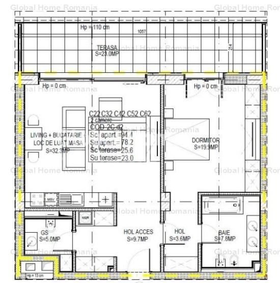 Apartament 2 camere | Dorobanti Floreasca Rahmaninov| Teresa 25mp|Parcare Subter