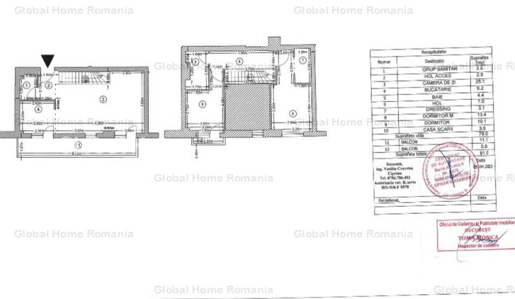 Duplex 3 camere | Belvedere R - Fab de Glucoza | Mobilat Premium | 79mp + Terasa