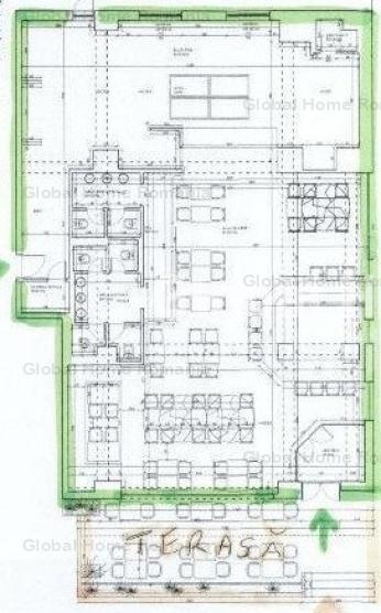 Spatiu Comercial 258 MP + Terasa 54 MP | Zona Floreasca | Stradal | Imobil 2004