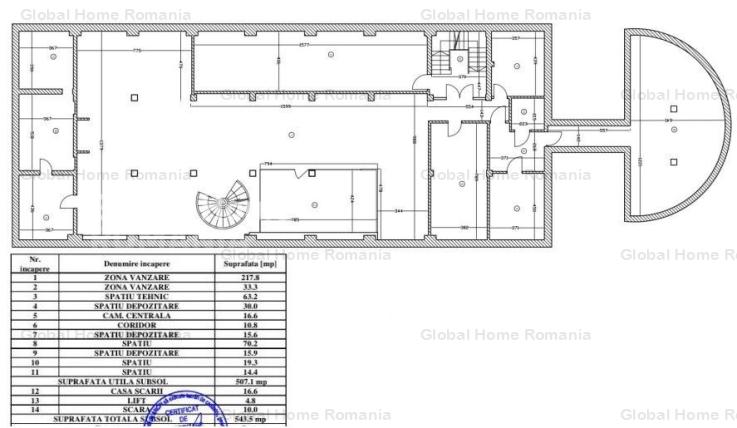 Spatiu comercial 1112 MP | Zona Mihalache-Domenii | S+P+E | Inchiriere Imobil