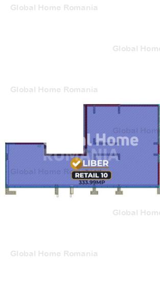 Spatiu Comercial 334 MP | Zona de Nord-Aviatiei-Pipera | Mezanin