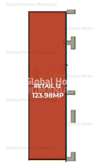 Spatiu Comercial 124 MP | Zona de Nord-Aviatiei-Pipera | Mezanin