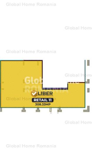 Spatiu Comercial 308 MP | Zona de Nord-Aviatiei-Pipera | Mezanin