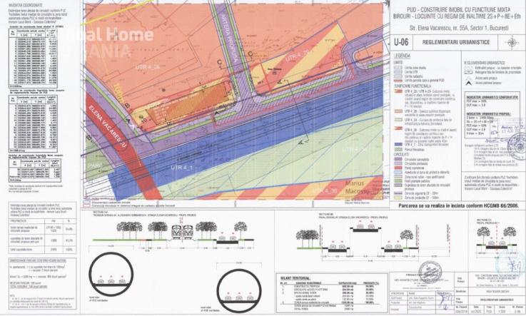 Office - Rezidential | Teren 2450MP-Deschidere 30ML | Elena Vacarescu - Baneasa 