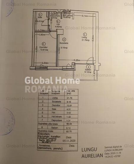 Apartament 2 camere 63 MP | Zona Nord - Pipera Nr. 1 | Mobilat - Utilat