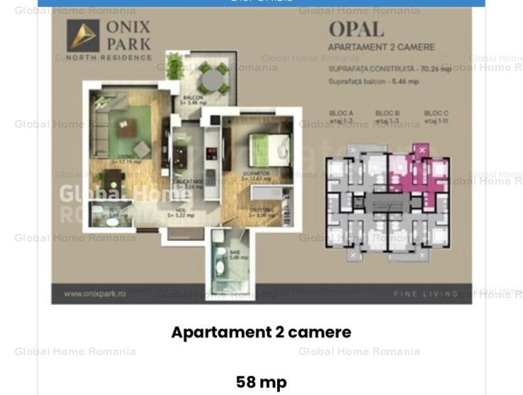 First Rent |Ap 2 Camere + Parcare| Onix Parc - Pipera | 2 Bai + Terasa |PREMIUM