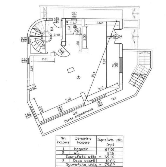 150MP Spatiu Comercial - Vitrina 10ML | 13 Septembrie - Drumul Sarii 