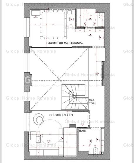 Duplex 3 camere 121 MP | Zona de nord B.Vacarescu-Pipera | Belvedere Residence