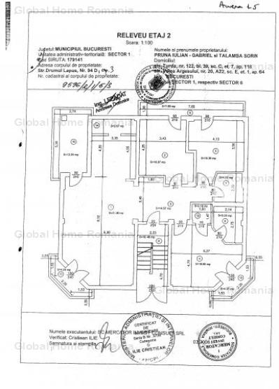 Apartament 4 Camere 162MP | Baneasa | Drumul Lapus | Terasa | Parcare | 2006