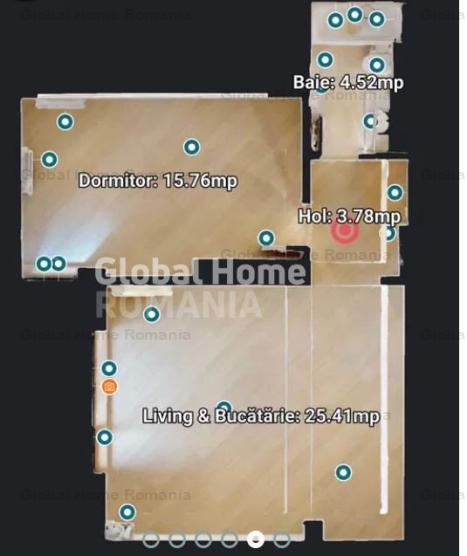 Apartament 2 camere 69 MP | Zona Pipera - Cortina North | Faza 3