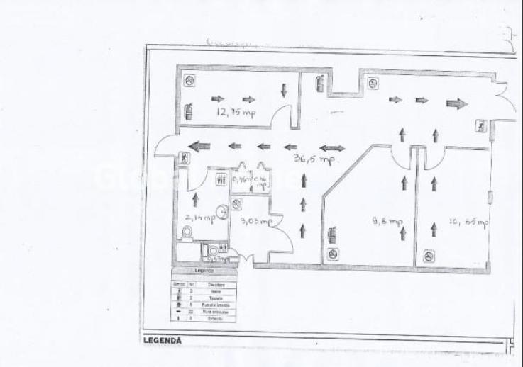 Spatiu Comercial 77MP - Vitrina 6ML | Banu Manta - Titulescu - Victoriei