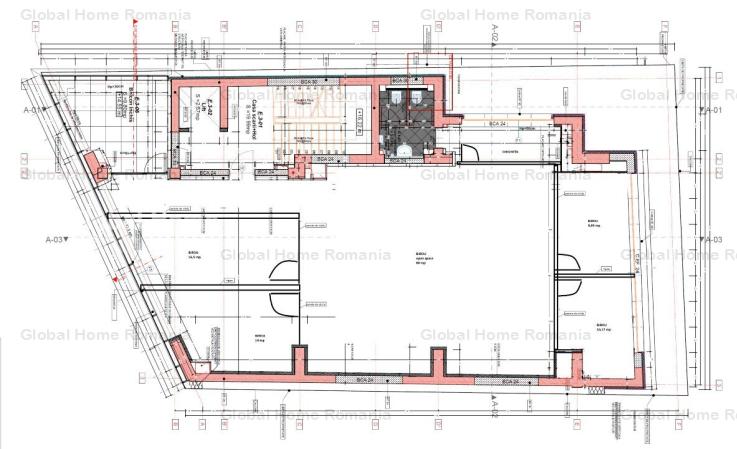 Office - Birou Inchiriere | Ultracentral - Str. Academiei | Cladire Tip A