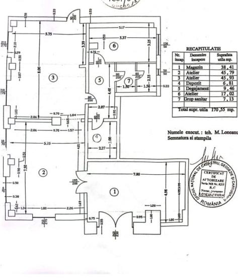 170MP Spatiu Comercial Compartimentat | Stirbei Voda - Ultracentral 