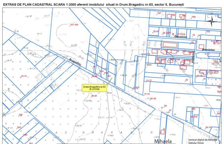 SECTOR 5 | Intravilan 6000MP-Deschidere 70ML | Parcelat - Cadastrat - Utilitati 