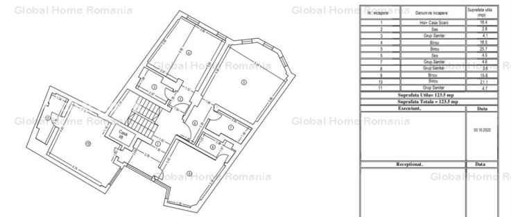 Vila 800 Mp - 12 Camere | Constanta - Piata Ovidiu - Centrul Istoric | S+P2+M