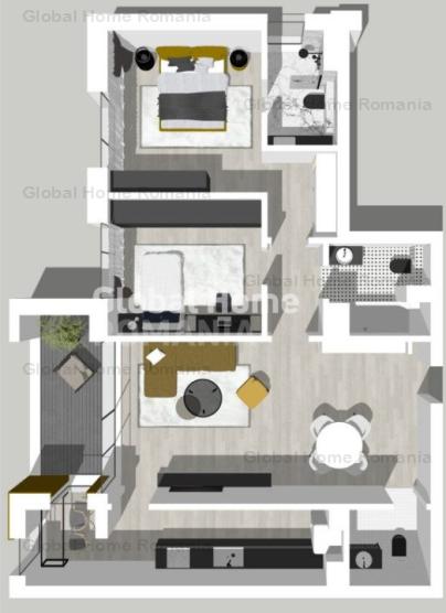 Apartament 3 camere 122 MP | Constanta - Soveja - Tomis III | Finalizare 2026