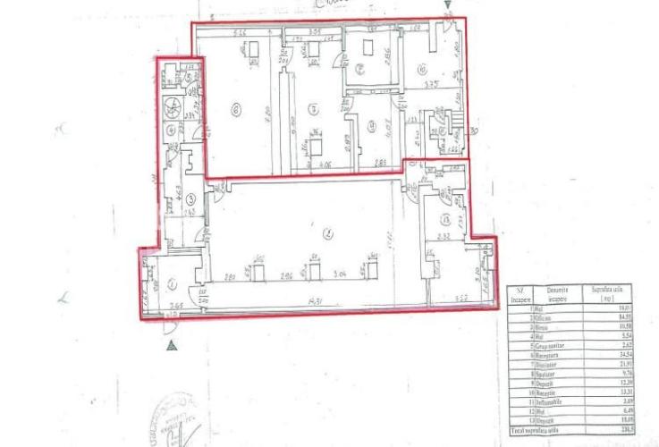 Spatiu Com 276MP - Vitrina Dubla 24ML + 16ML | Tineretului - Cantemir | P+Mez