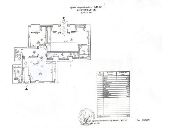 147MP Spatiu Comercial - 15ML Vitrina | Piata Unirii - Stradal