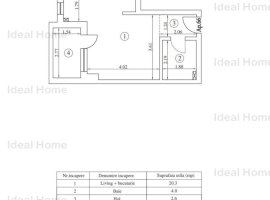 Apartament 1 camera Complex Nou 2024