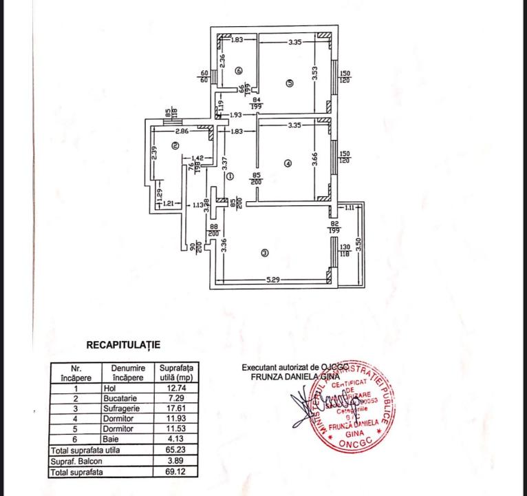 Apartament 3 camere Anastasie Panu 