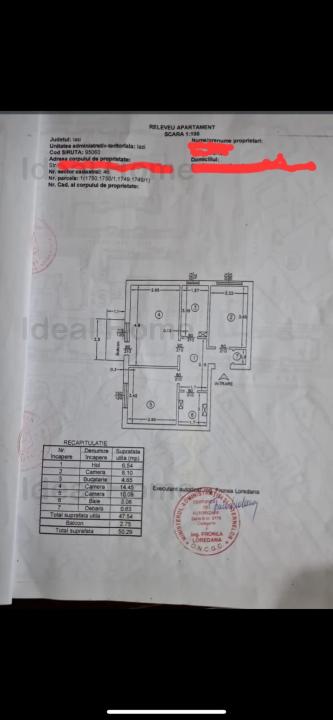 Apartament 3 camere. Mircea cel Batran. Iasi