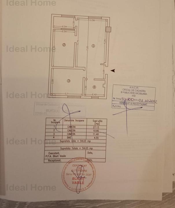 Apartament 3 Camere Bloc Nou Tatarasi - Dispecer