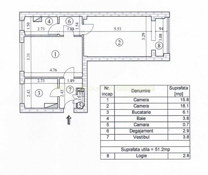 De vanzare 2 Camere | Tribunalul Brasov